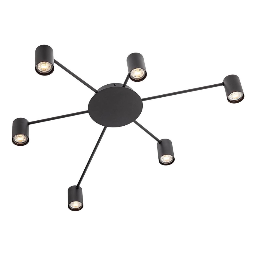 Redo 01-4052 - Foco NOA 6xGU10/10W/230V preto