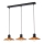 Redo 01-4056 - Candeeiro suspenso FRESNO 3xE27/42W/230V