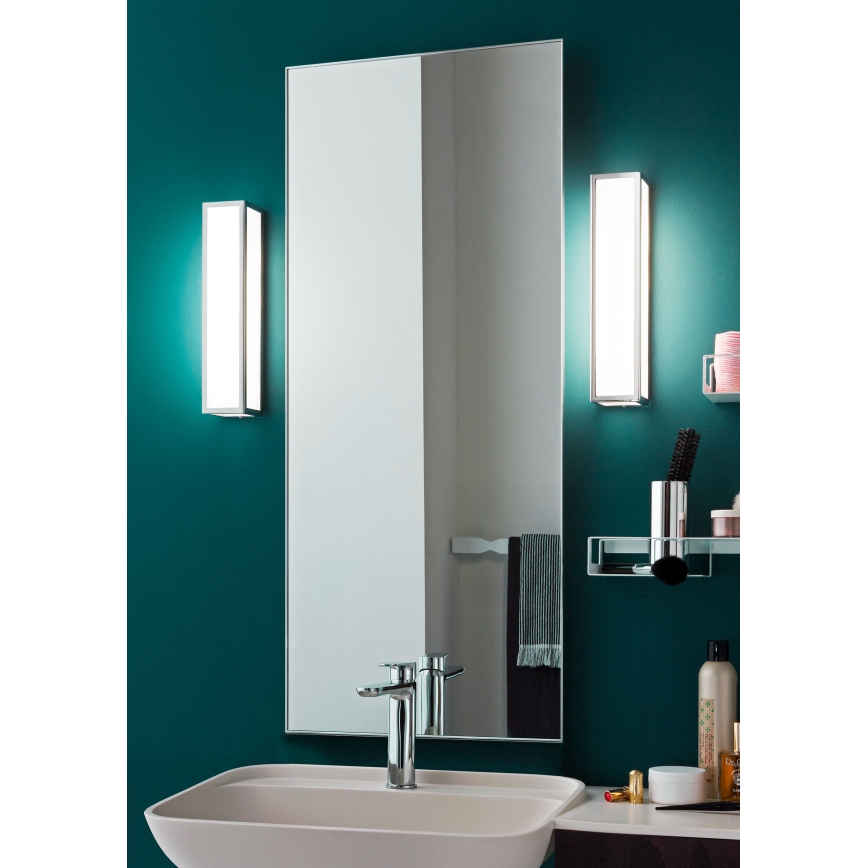 Redo 01-703 - Aplique de parede para casa de banho EGO 2xE14/28W/230V 36 cm IP44 cromado brilhante