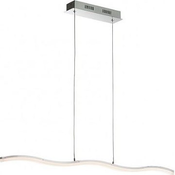 Redo 01-893 - Pendente LED suspenso por cabo PULSE LED/23,1W/230V cromo mate