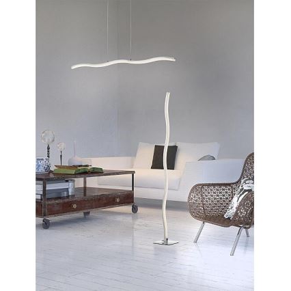 Redo 01-893 - Pendente LED suspenso por cabo PULSE LED/23,1W/230V cromo mate