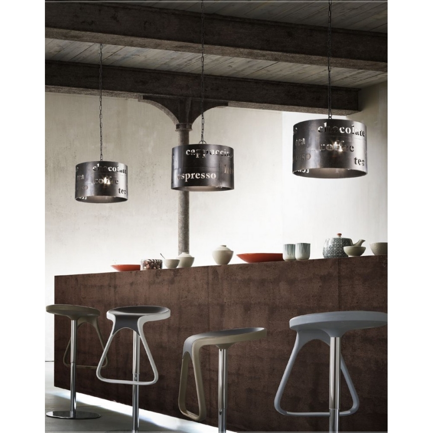 Redo 01-938 - Candelabro num fio BISTRO 3xE27/42W/230V