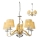 Redo 02-952 - Candelabro suspenso VIRTUU 5xE14/28W/230V