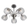 Redo 02-971 - Candeeiro suspenso ASPERA 5xE14/28W/230V preto