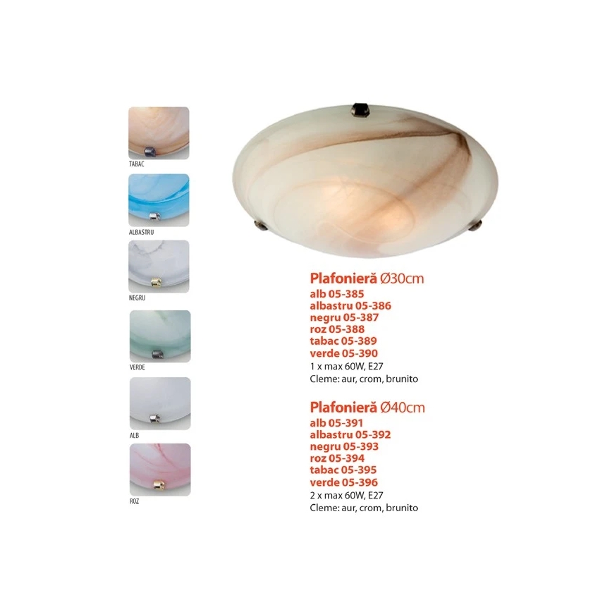 Redo 05-393 - Candeeiro de teto VIRGINIA 2xE27/42W/230V Ø 40 cm bege