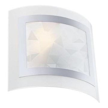 Redo 05-827 - Aplique de parede SPECTRE 1xE27/42W/230V cromado brilhante/branco