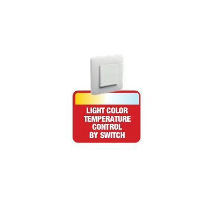 Redo 05-932 - Iluminação de teto LED KNOB LED/36W/230V 3000K-6500K 40 cm dourado