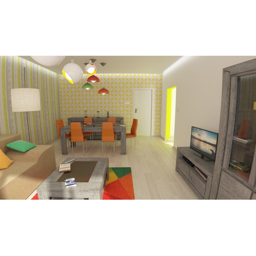 Redo 06-033 - Candelabro num fio COLINE 1xE27/42W/230V