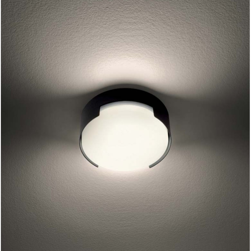 Redo 90004 - Iluminação de teto exterior LED SKOR LED/12W/230V diâmetro 15 cm IP54 castanho