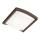 Redo 90008 - Iluminação de teto exterior LED TALLIN LED/21W/230V 24,5x24,5 cm IP54 castanho
