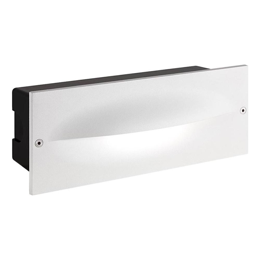 Redo 90009 - Luminária de orientação exterior TAMPA LED/11W/230V IP54 branca