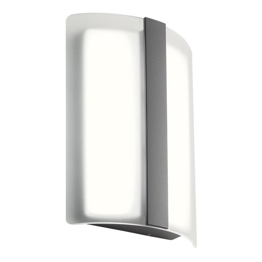 Redo 90023 - Luz de parede LED de exterior BREDA 1xLED/12W/230V IP54
