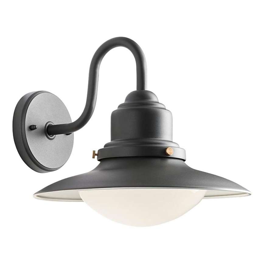 Redo 90093 - Luz de parede de exterior ELIO 1xE27/42W/230V IP44