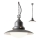 Redo 90094 - Candelabro de exterior numa corrente ELIO 1xE27/42W/230V IP44