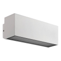 Redo 90095 - Aplique de parede exterior PLANIT LED/10W/230V 3000K IP54 branco