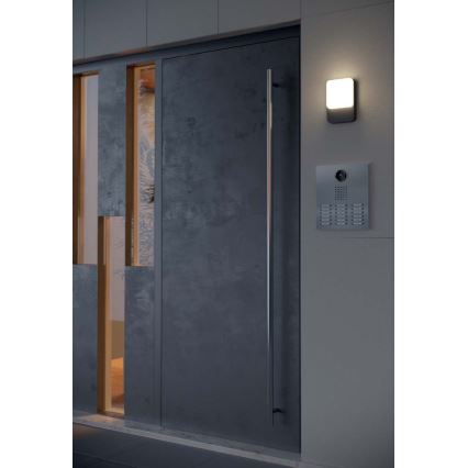 Redo 90129 - Luz de parede LED de exterior COLIN 1xLED/9W/230V IP54