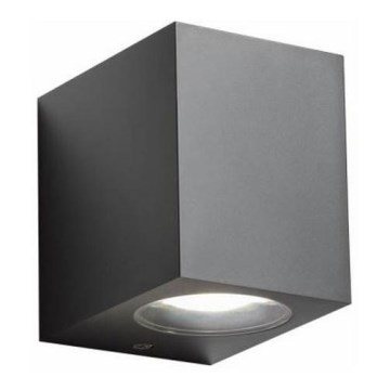 Redo 90151 - Luz de parede de exterior PUNTA 1xGU10/7W/230V IP44