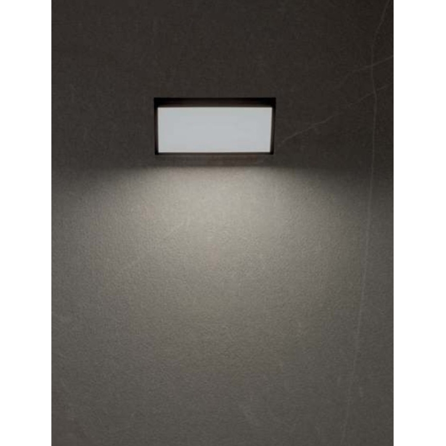 Redo 90160 - Luz de parede LED de exterior MAKO 1xLED/21W/230V IP65