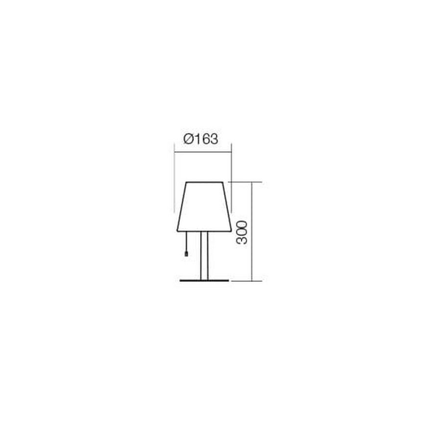 Redo 90166 - Candeeiro de mesa exterior LED RGB com regulação PINO LED/2,6W/230V 4400 mAh IP44