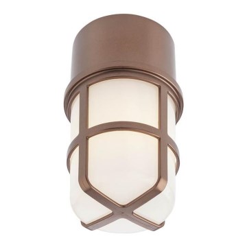 Redo 90194 - Foco exterior TRITON 1xE27/28W/230V IP54 cobre