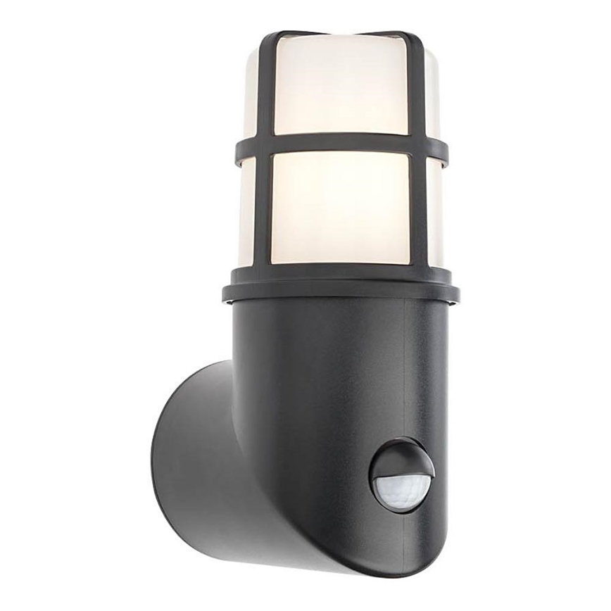 Redo 90201 - Iluminação exterior com sensor TRITON 1xE27/28W/230V IP54 preto