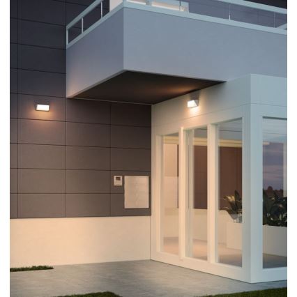 Redo 90237 - Iluminação de parede exterior LED SPECTRA LED/16W/230V 3000K IP54 branco