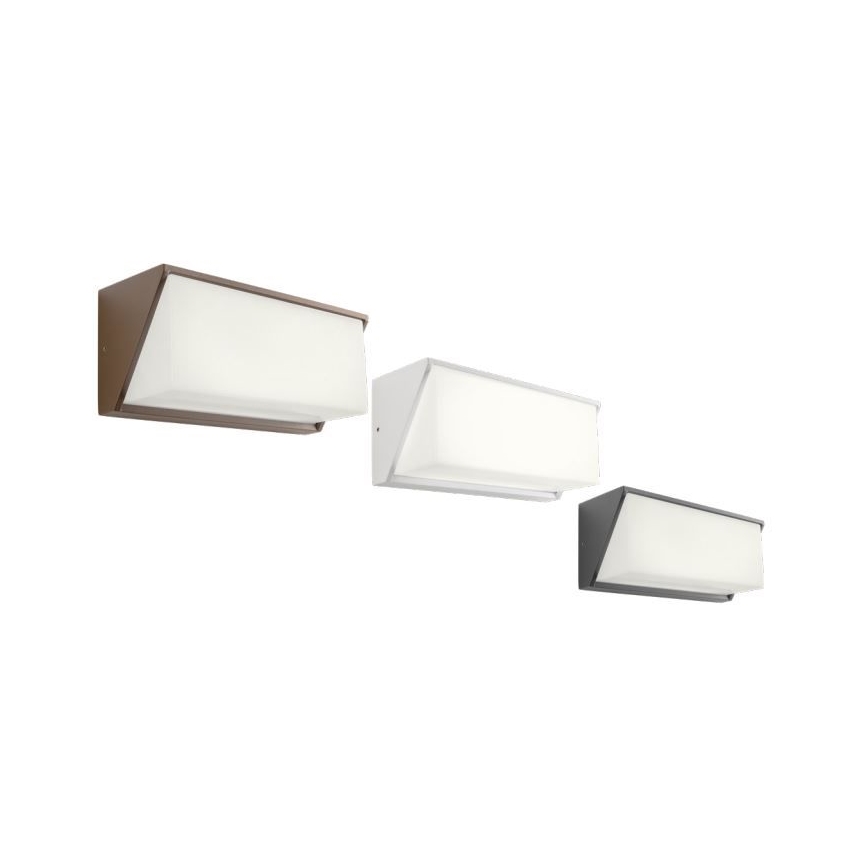 Redo 90237 - Iluminação de parede exterior LED SPECTRA LED/16W/230V 3000K IP54 branco