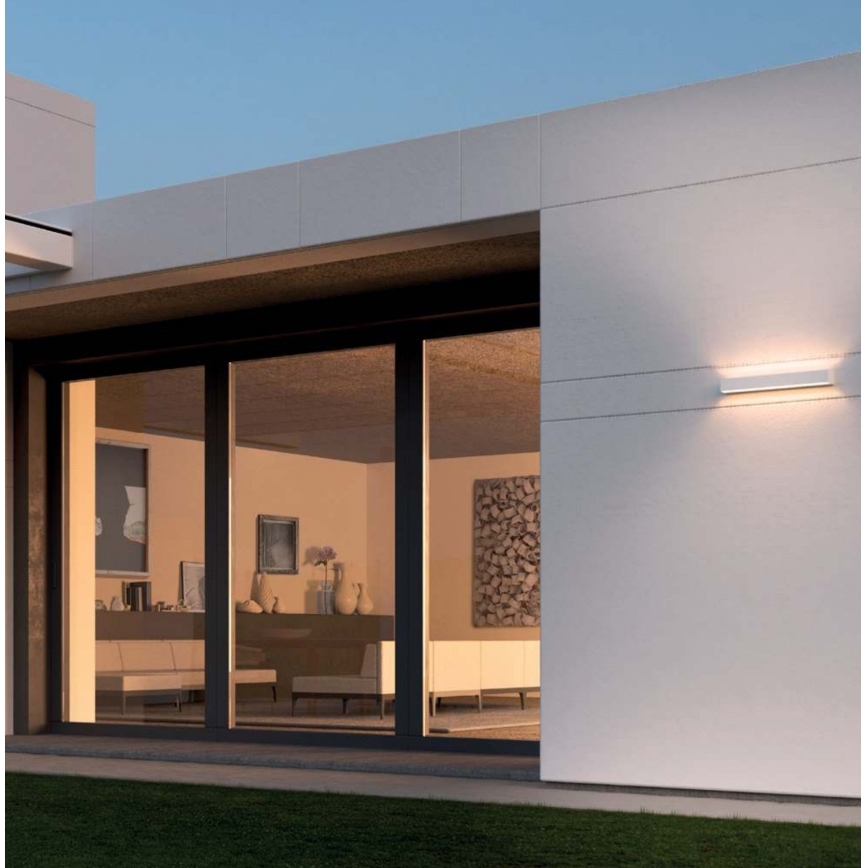 Redo 90259 - Aplique de parede LED para exterior AROOS LED/21W/230V 3000K IP65 branco