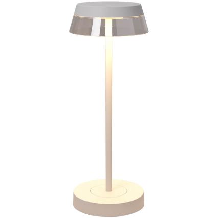 Redo 90306 - Candeeiro de mesa táctil LED com regulação ILUNA LED/2,5W/5V 2700-3000K 3000 mAh IP65 branco