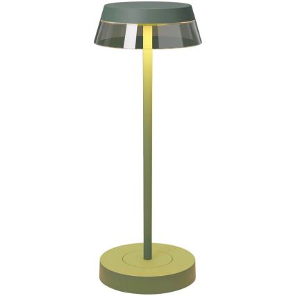 Redo 90309 - Candeeiro de mesa táctil LED com regulação ILUNA LED/2,5W/5V 2700-3000K 3000 mAh IP65 verde