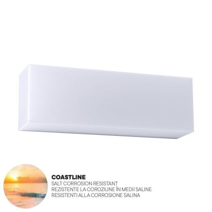 Redo 90328 - Iluminação de parede exterior LED KODIAK LED/12W/230V IP65 branco