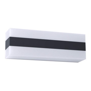Redo 90330 - Iluminação de parede exterior LED KODIAK LED/12W/230V IP65 branco/preto
