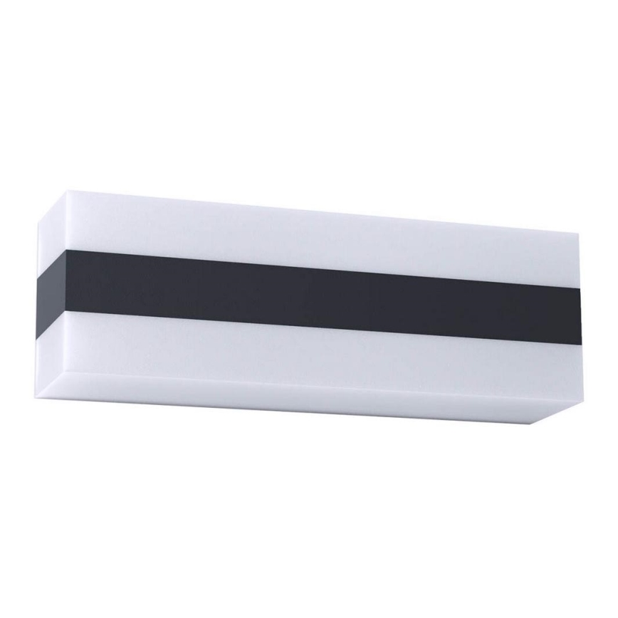 Redo 90330 - Iluminação de parede exterior LED KODIAK LED/12W/230V IP65 branco/preto