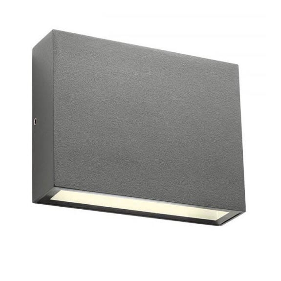 Redo 90376 - Iluminação de parede exterior LED KAMAL LED/4,4W/230V 3000K IP54 cinzento