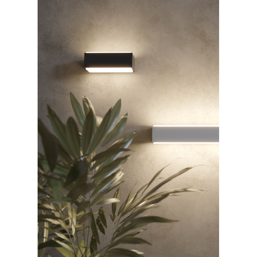 Redo 90402 - Iluminação de parede exterior LED DASH LED/9W/230V 4000K IP65 antracite