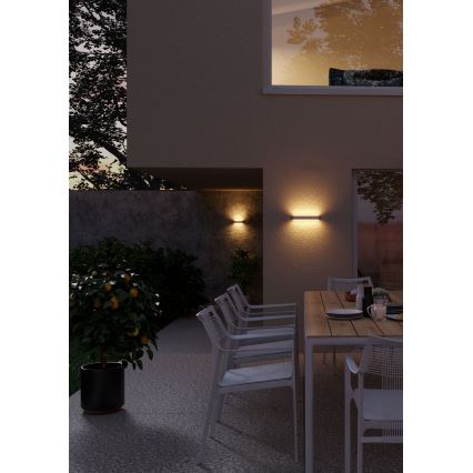 Redo 90404 - Iluminação de parede exterior LED DASH LED/9W/230V 4000K IP65 castanho