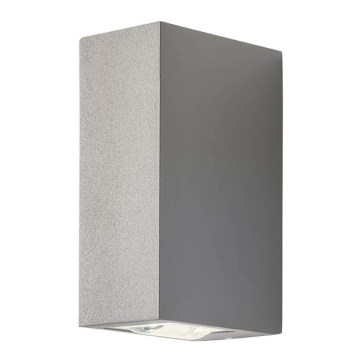 Redo 90415 - Iluminação de parede exterior LED ACE LED/3,36W/230V 3000K IP54 cinzento