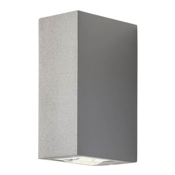 Redo 90416 - Iluminação de parede exterior LED ACE LED/3,36W/230V 4000K IP54 cinzenta