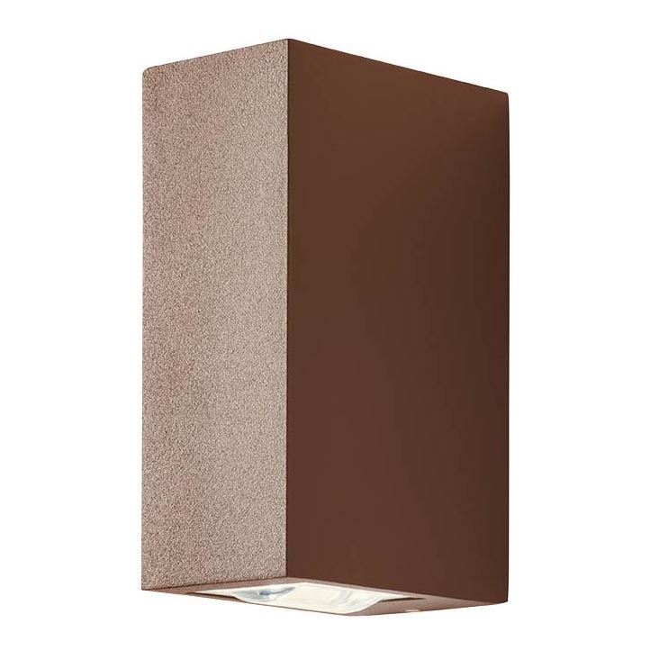 Redo 90417 - Iluminação de parede exterior LED ACE LED/3,36W/230V 3000K IP54 castanho