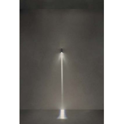 Redo 90417 - Iluminação de parede exterior LED ACE LED/3,36W/230V 3000K IP54 castanho