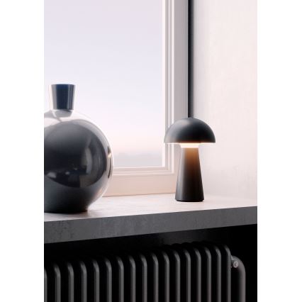 Redo 90439 - Lâmpada LED exterior tátil regulável KIRA LED/4,7W/230V 2200 mAh IP44 preta