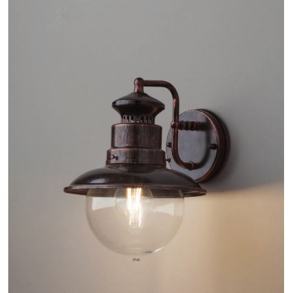 Redo 9045 - Luz de parede de exterior SCOTT 1xE27/42W/230V IP44