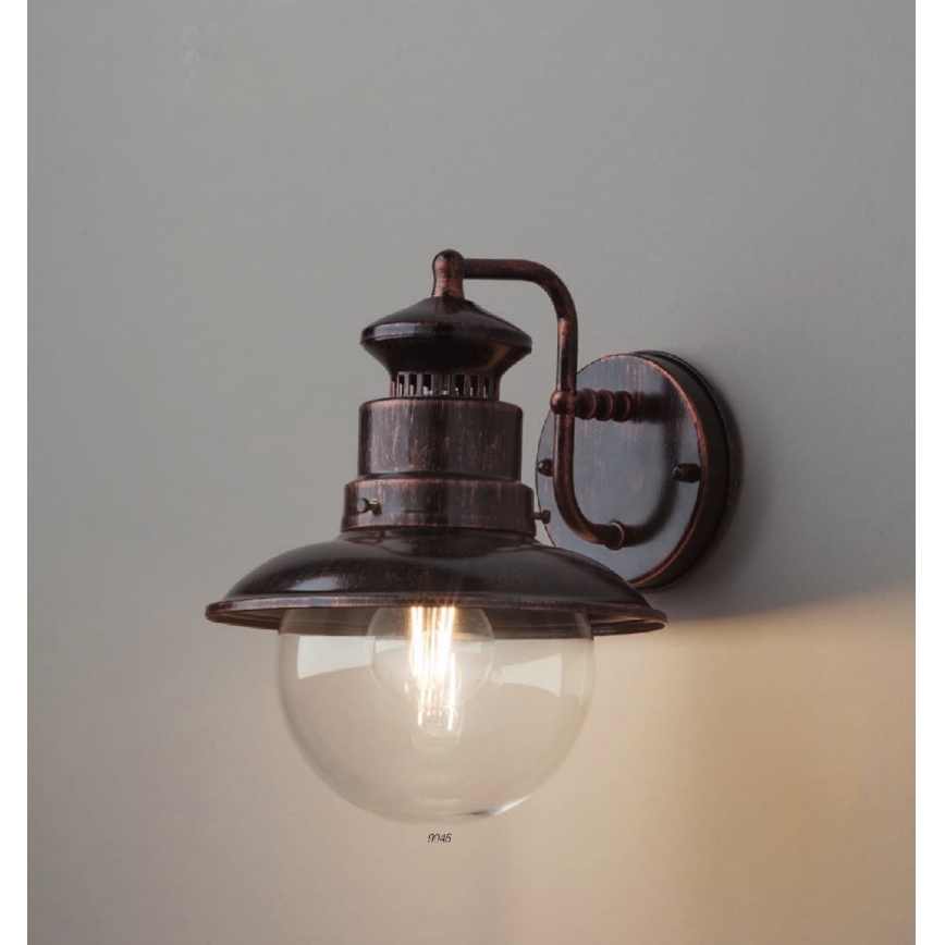 Redo 9045 - Luz de parede de exterior SCOTT 1xE27/42W/230V IP44