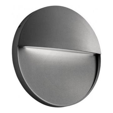 Redo 90477 - Iluminação de parede exterior LED LANDER LED/6W/230V IP54 antracite