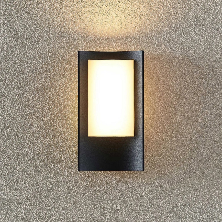 Redo 90483 - Iluminação de parede exterior LED WARP LED/8W/230V 3000K IP44 antracite