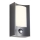 Redo 90486 - Iluminação de parede exterior LED com sensor WARP LED/8W/230V 3000K IP44 antracite