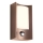Redo 90487 - LED Iluminação de parede exterior com sensor WARP LED/8W/230V 3000K IP44 castanho