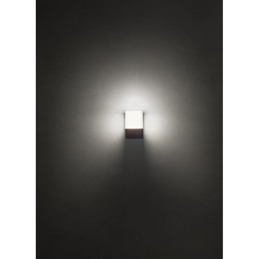 Redo 90489 - Iluminação de parede exterior LED TOK LED/9,4W/230V IP44 antracite
