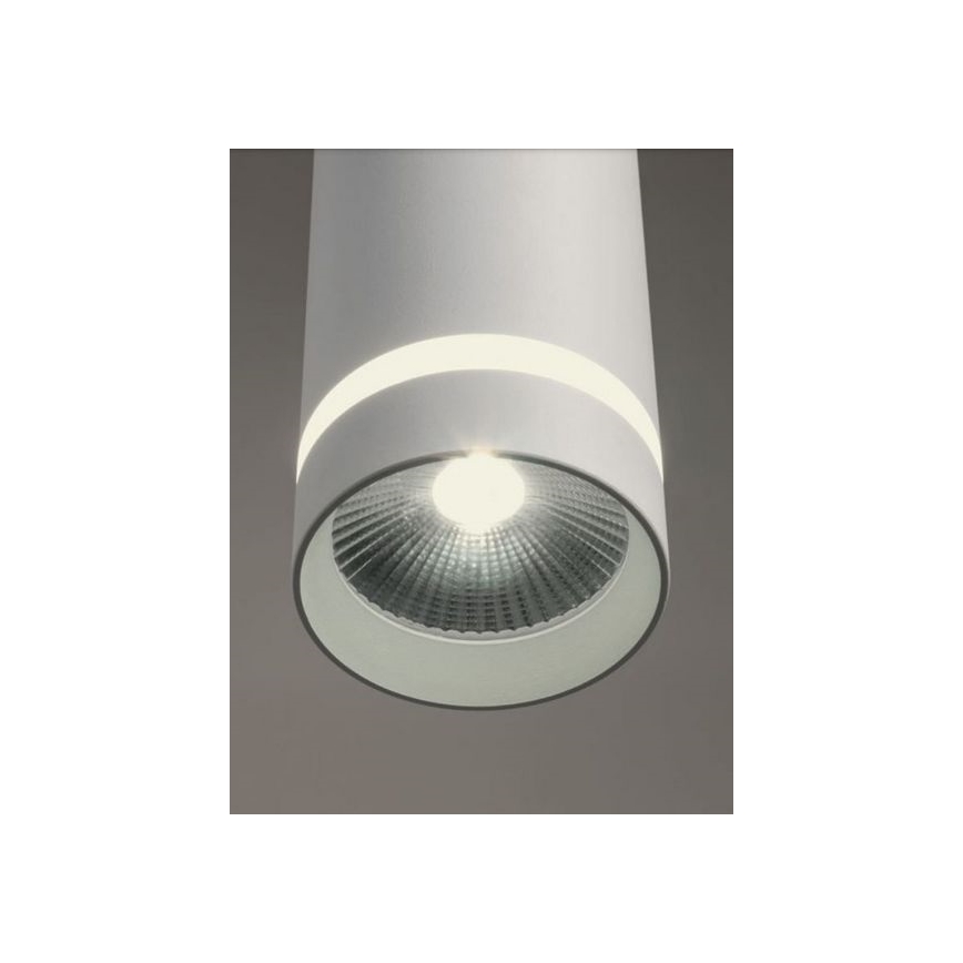 Redo 90513 - Iluminação suspensa exterior LED KLOU LED/9W/230V IP54 branco
