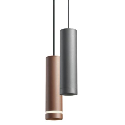 Redo 90515 - Iluminação suspensa exterior LED KLOU LED/9W/230V IP54 castanho